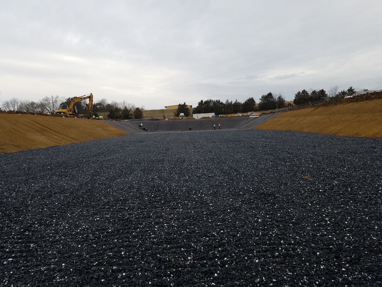 Field of gravel.